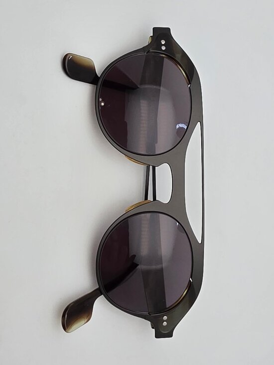 Anne & Valentin Stroke U229 Olive Frame Green Lens Aviator Sunglasses w/ Case main image 10